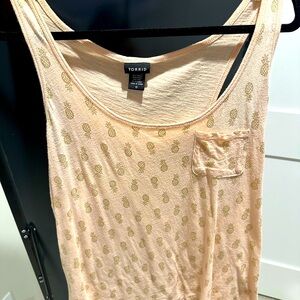 Torrid Tan Sleeveless Tank Top